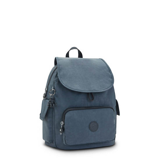 Kipling City Pack Small Ryggsäck Marinblå Grå | SE 1708YX